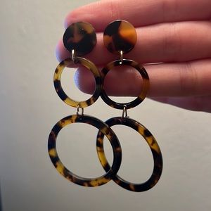 Tortoise Earrings
